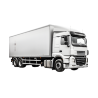 Trailler truck isolated on a transparent background png