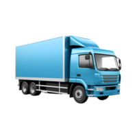 Delivery truck isolated on a transparent background png