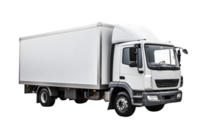 Delivery truck isolated on a transparent background png