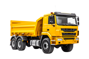 Dump LKW isoliert auf ein transparent Hintergrund png