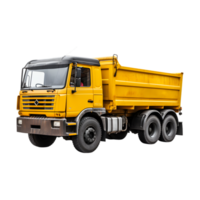 Dump truck isolated on a transparent background png