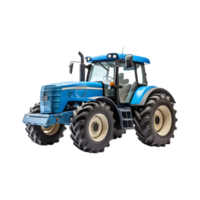 Tractor farm isolated on a transparent background, Agricultural tractor png