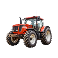 traktor bruka isolerat på en transparent bakgrund, jordbruks traktor png