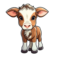 cow cute sweet sticker transparent png