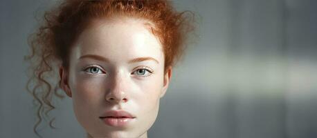 Composite portrait of young woman with diverse skin pigmentation for International Skin Pigmentation Day photo