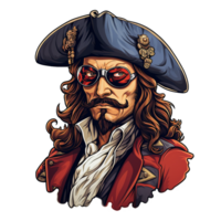 pirate autocollant png
