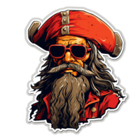 piraat sticker PNG