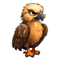 Hawk sticker transparent png