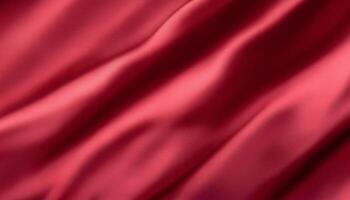 Abstract fabric wavy background. Silk textile drapery texture. photo