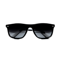 Black sunglasses isolated on transparent background with an empty space around it AI Generated png