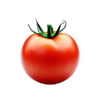 tomater isolerat på transparent bakgrund med tömma Plats runt om den ai genererad png