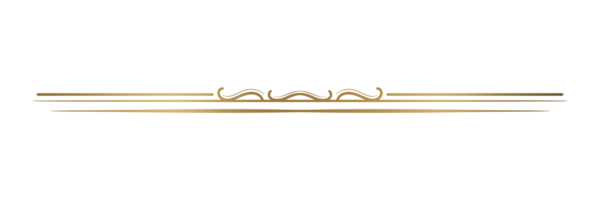 Gold and luxury under line png