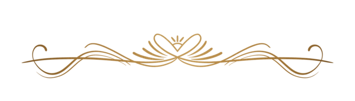 Gold luxury line png