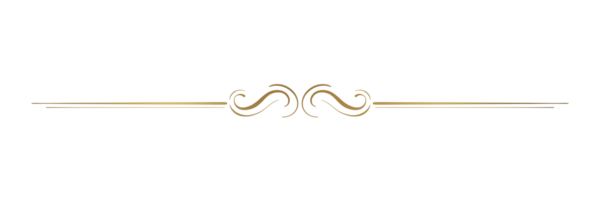 Gold and luxury under line png