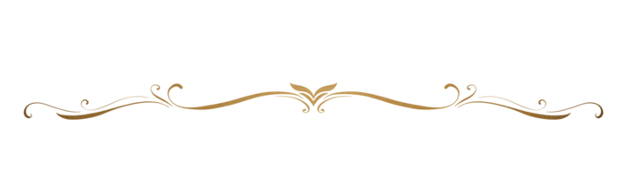 Gold luxury line png