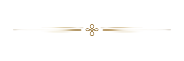 Gold and luxury under line png