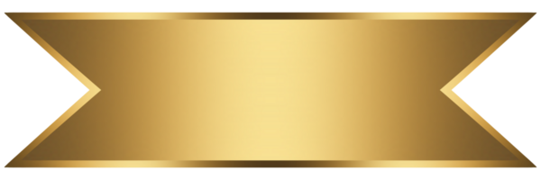 Gold and luxury title png