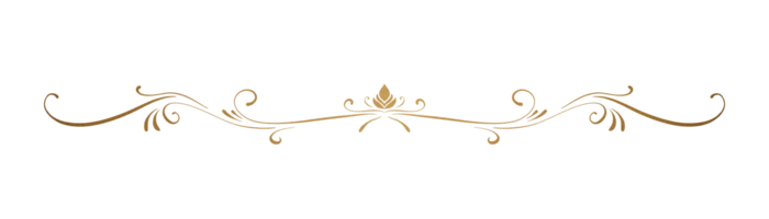 Gold luxury line png