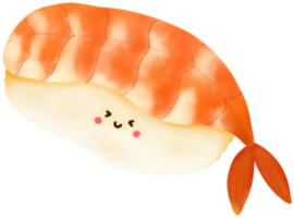 Different kawaii sushi. png