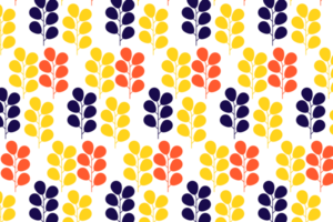 wijnoogst bloemen naadloos patroon. retro botanisch ontwerp png
