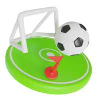 Fußball Ball 3d Rendern, Sport Ausrüstung png