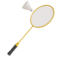 badminton fjäderboll 3d göra, sport Utrustning png