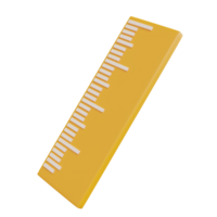 ruler 3d Illustrations,school equipment png