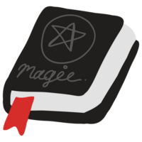 isolate witch's craft book halloween item png