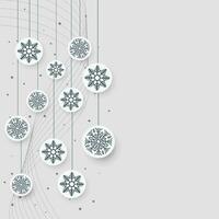 Winter snowflakes border magic vector background. Macro snowflakes flying border design, holiday card with many flakes confetti scatter frame, snow elements. Frosty cold season symbols.