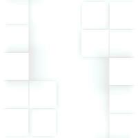 Abstract 3d modern square background. White and grey geometric pattern texture. vector art illustration