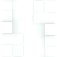 Abstract 3d modern square background. White and grey geometric pattern texture. vector art illustration