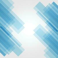 Blue technology blocks background vector