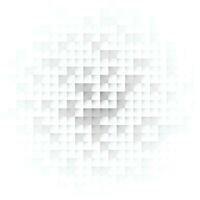 Abstract 3d modern square background. White and grey geometric pattern texture. vector art illustration