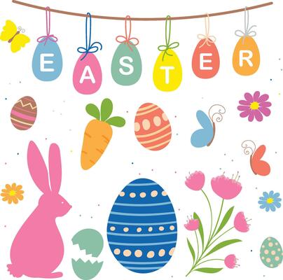 Vector of the Easter