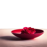 Soft Focus Pink Rose Petals generative with AI png