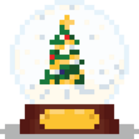 pixel art Noël cristal Balle png