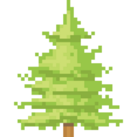 píxel Arte pino árbol 2 png