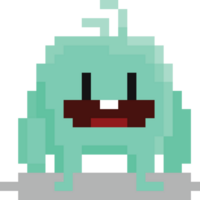 Pixel art monster character 5 png