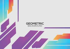 minimalist modern abstract geometric background vector