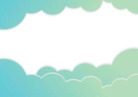 cloud background design abstract gradient color vector