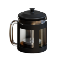 kaffe affär 3d ikon png