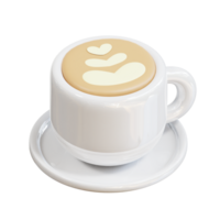 café tienda 3d icono png