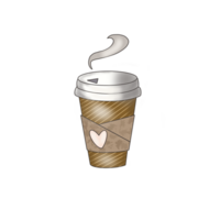 Kaffee mit Schatz png