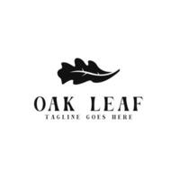 Oak Leaf Logo Design Concept Vector Illustration Symbol Icon