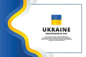 Ukraine Independence Day Design Celebrate vector