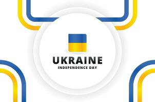 Ukraine Independence Day Design Celebrate vector