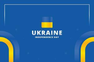 Ukraine Independence Day Design Celebrate vector