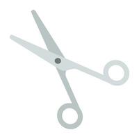 A pair of scissors as cutting tool vector