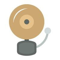 Bell design icon for alarm and notification vector