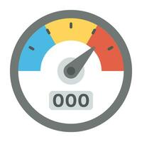 Website speed and performance optimization vector